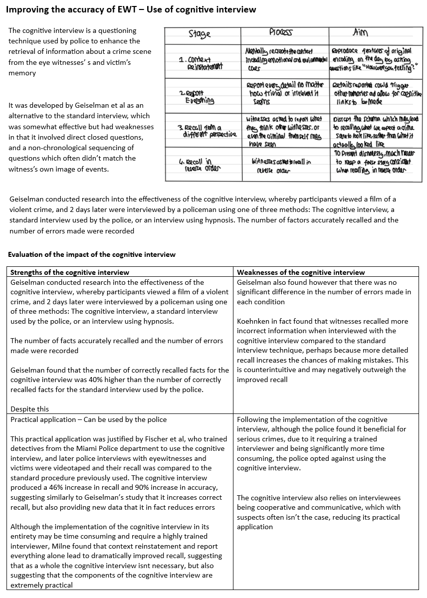 Paper 1 - Outline & Evaluate Notes - Image 2